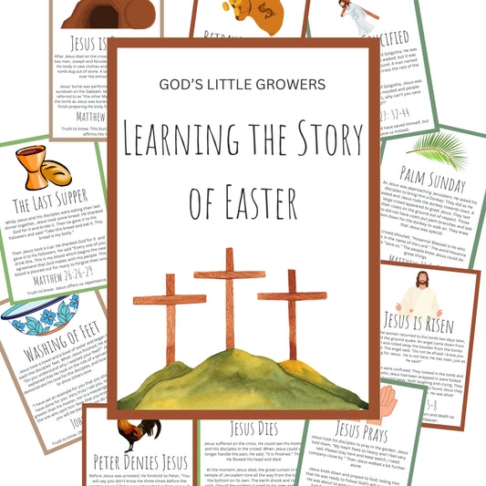 Learning the Story of Easter: Story Cards for Children